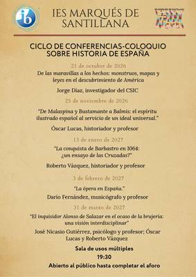 Conferencia · IES Marqués de Santillana